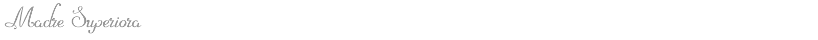 Madre Superiora font preview